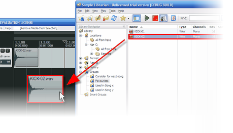 Manage your samples in one place