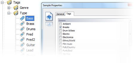 Manage your samples in one place